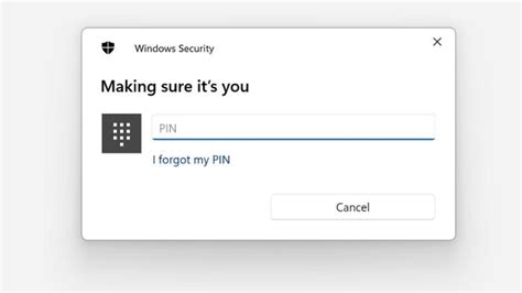 HP windows hello pin